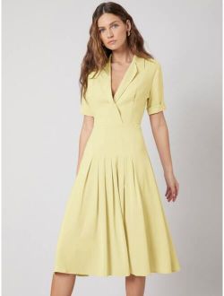 Premium Flowy Shirt Dress