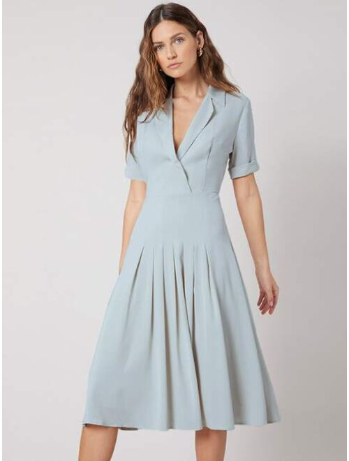 MOTF Premium Flowy Shirt Dress