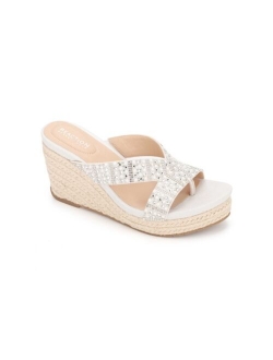 Women's Card Glam 2 Wedge Sandals