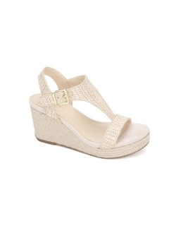 Women's Card Wedge Espadrille Sandals