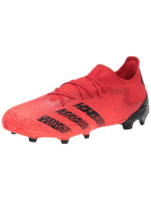 adidas Predator Freak .3 Low Firm Ground Soccer Shoe FG Red/Black