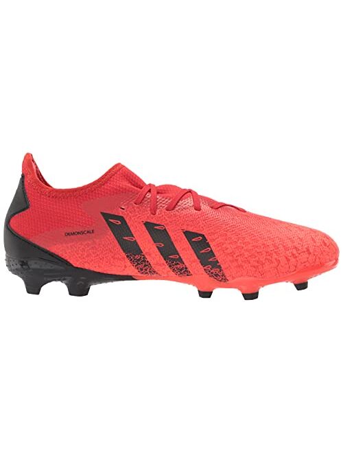 adidas Predator Freak .3 Low Firm Ground Soccer Shoe FG Red/Black