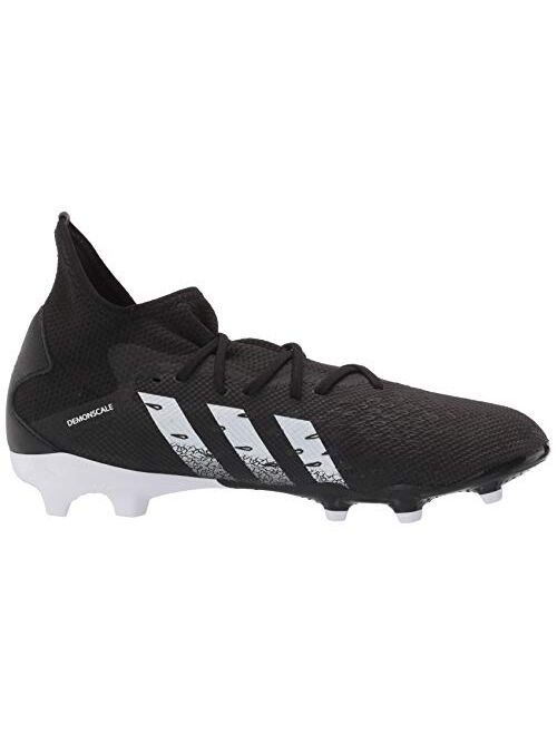 adidas Predator Freak .3 Firm Ground Soccer Shoe FG Black/White