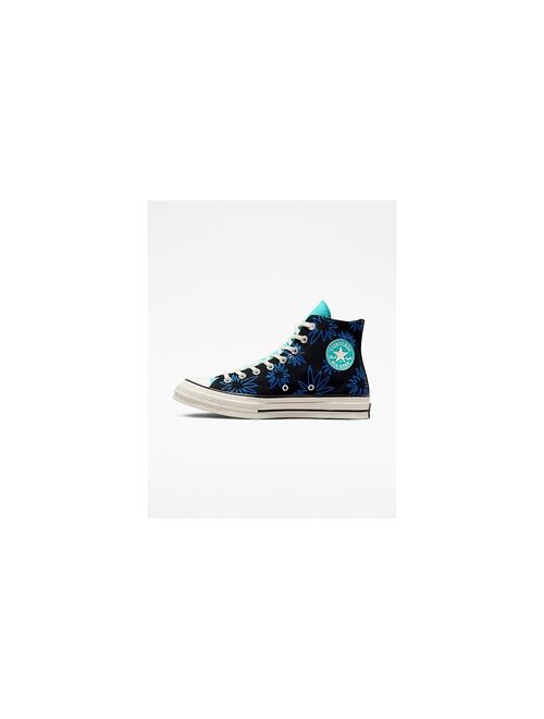 Converse Chuck 70 Hi 'Much Love' canvas sneakers in black