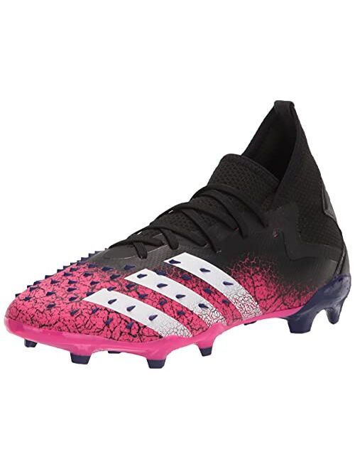 adidas Men's Firm Ground Predator Freak .2 Soccer Shoe FG Black