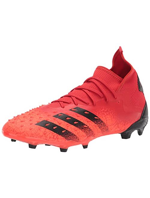 adidas Men's Firm Ground Predator Freak .2 Soccer Shoe FG Black