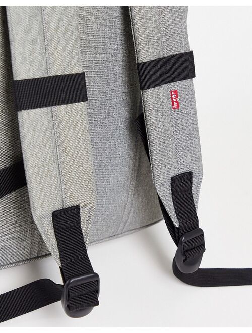 Levi's backpack with batwing logo in gray