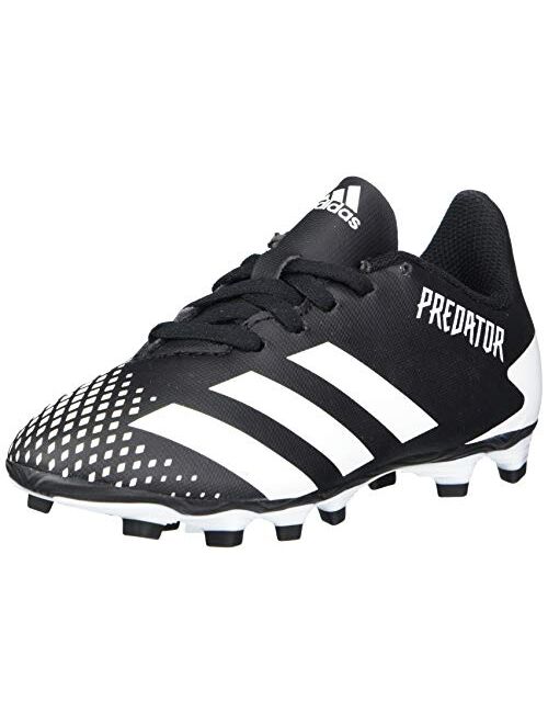 adidas Boys Firm Ground Predator 20.4 FG Black Low