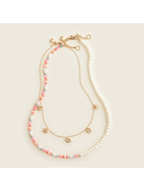 J.Crew Girls' necklace set