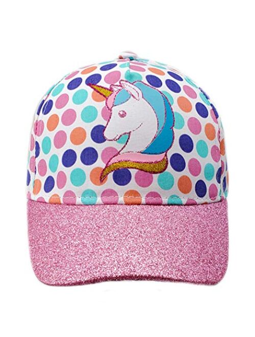 Gifts Treat Girls Baseball Cap Kids Cotton Hat Trucker Sun Hat Adjustable Toddler Baseball Hat Beach Hat for Toddler Girls 1-8 Years