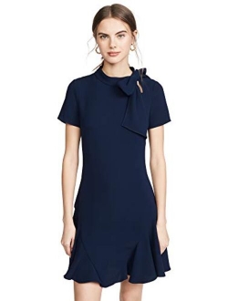 Shoshanna Women's Bosher Short Sleeve a Line Dress