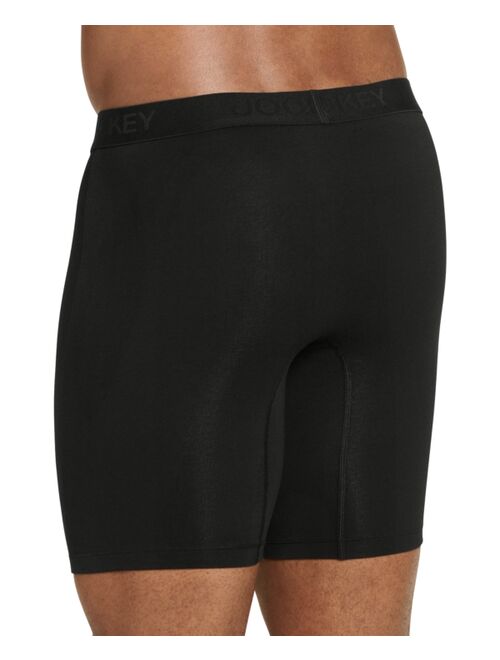 Buy Jockey Mens Long Leg Stretch Boxer Briefs 4 Pack Online Topofstyle