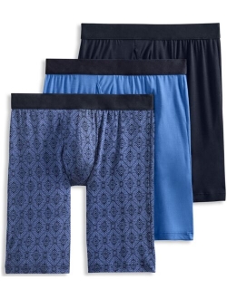 Men's Flex 365 Long Leg Boxer Brief, 3 Pack