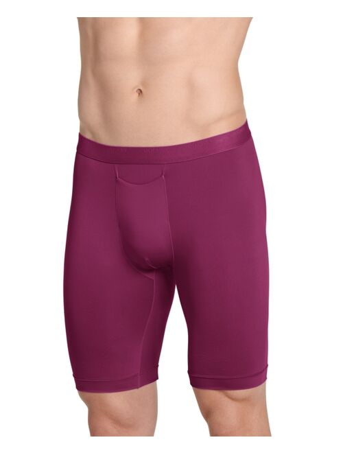 Jockey Men's Travel Quick-Dry Long Leg Boxer Briefs