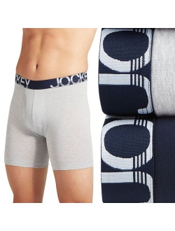 2-Pack Active Stretch Long-Leg Boxer Briefs