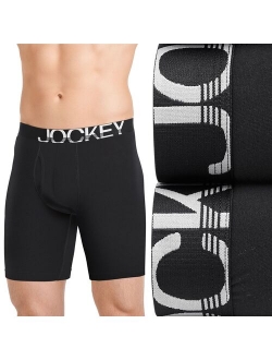 2-Pack Active Stretch Long-Leg Boxer Briefs