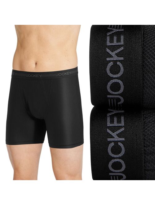 Men's Jockey® Ultimate Freedom 2-pack Long-Leg Boxer Briefs