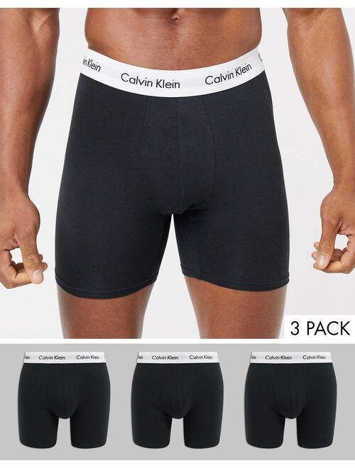 Calvin Klein Cotton 3 pack boxer briefs