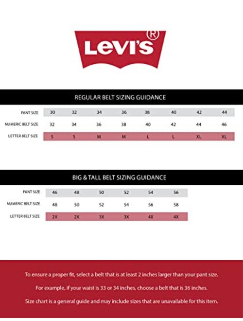 Levi's Men's Double Prong Casual Belt