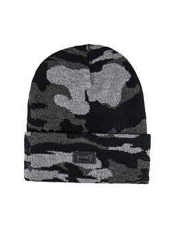 unisex-adult Classic Warm Winter Knit Beanie Hat Cap Fleece Lined for Men and Women Beanie Hat