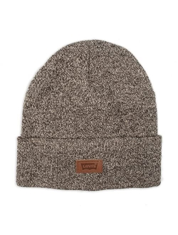 unisex-adult Classic Warm Winter Knit Beanie Hat Cap Fleece Lined for Men and Women Beanie Hat