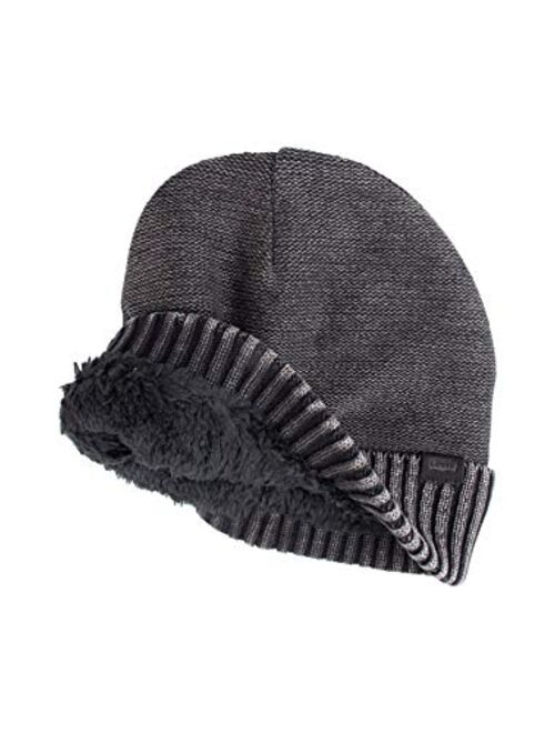 Levi's unisex-adult Classic Warm Winter Knit Beanie Hat Cap Fleece Lined for Men and Women Beanie Hat