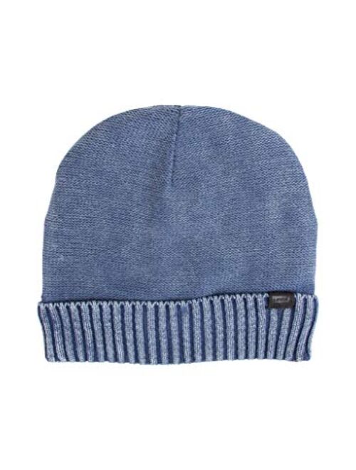 Levi's unisex-adult Classic Warm Winter Knit Beanie Hat Cap Fleece Lined for Men and Women Beanie Hat