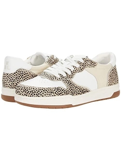 Court Womens Sneakers in Calf Hair - Breathable Leather Lining, Lace Up Closure, Padded Ankle Collar and Tongue