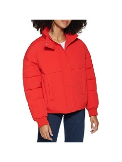 Women's Cinch Waist Puffer Jacket