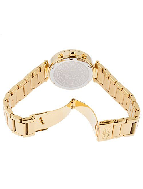 Invicta Women's 21386 Angel Stainless Steel Crystal-Accented Bracelet Watch