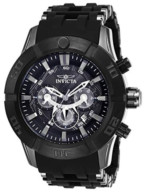 Invicta Men's Marvel "Black Panther" Analog Display Chronograph Quartz Watch