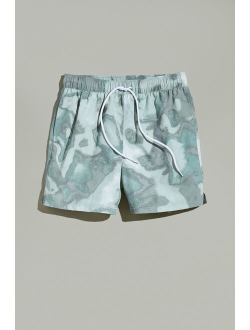 Urban Outfitters UO Blur Drop Printed Swim Short