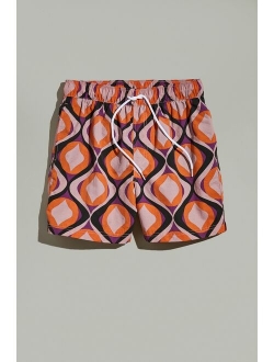 UO 70s Geo Print Swim Short