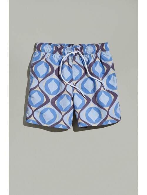 Urban Outfitters UO ‘70s Geo Print Swim Short