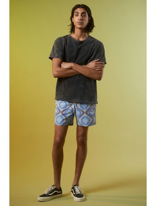 Urban Outfitters UO ‘70s Geo Print Swim Short