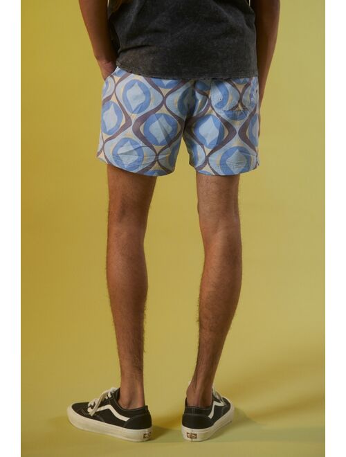 Urban Outfitters UO ‘70s Geo Print Swim Short