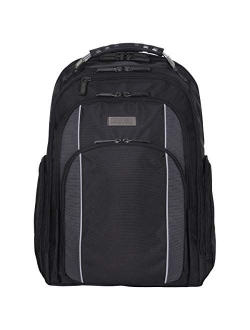 Travelier Multi-Pocket Laptop & Tablet Business, School, & Travel Backpack Bag, Charcoal, One Size