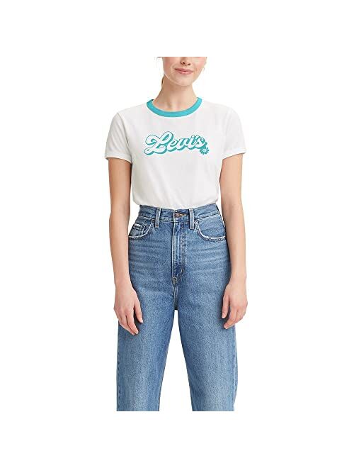 Levi's Women's Perfect Ringer Tee Shirt