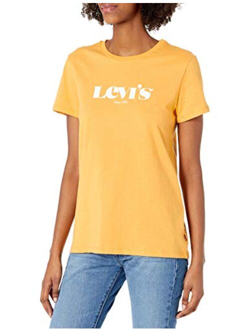 Levi's Women's Perfect Logo Tee Shirt (Standard and Plus)