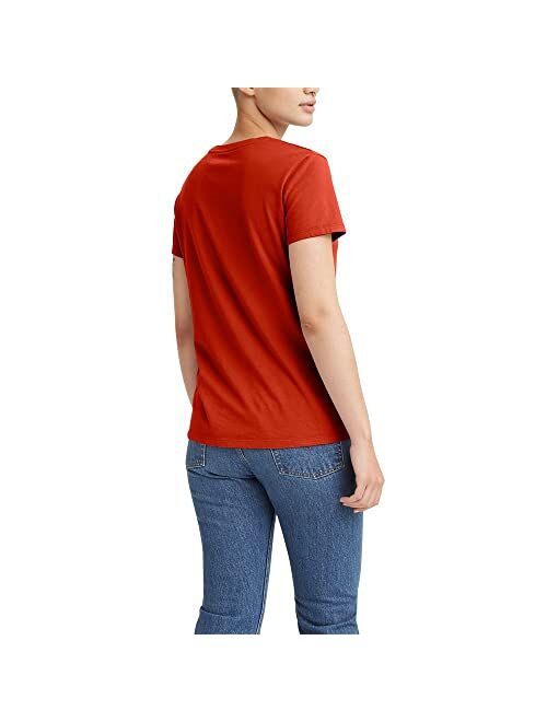 Levi's Women's Perfect Logo Tee Shirt (Standard and Plus)