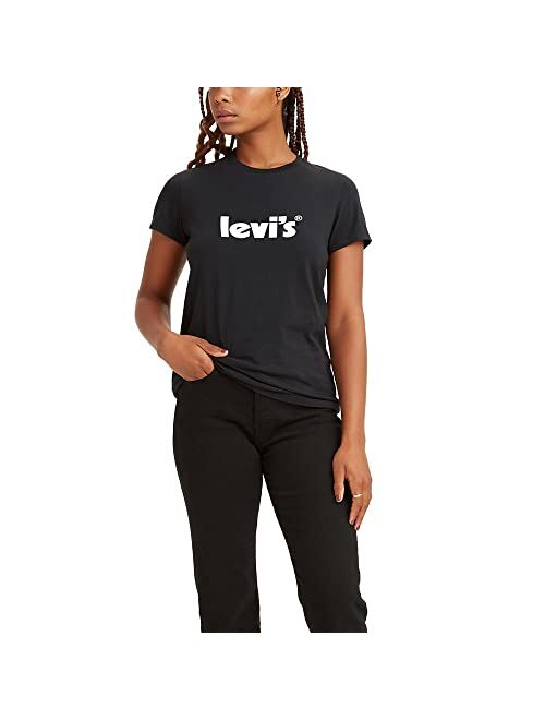 Levi's Women's Perfect Logo Tee Shirt (Standard and Plus)