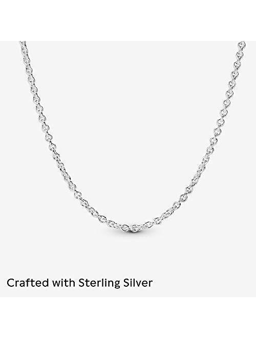 Pandora Jewelry - Classic Cable Chain Necklace - Gift for Her - Sterling Silver