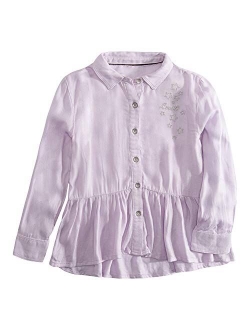 Kids Levi's Girls' Little Long Sleeve Button Up Shirt