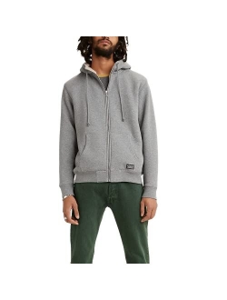 Men's Sherpa Lined Zip Up Hoodie