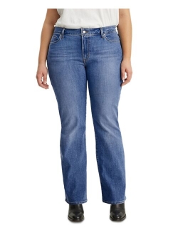 Trendy Plus Size 415 Classic Bootcut Jeans