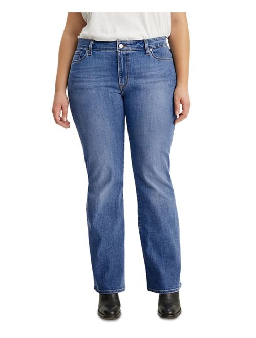 Levi's Trendy Plus Size 415 Classic Bootcut Jeans