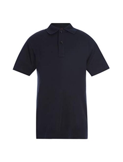 Kids' Short Sleeve Performance Co-ed Polo Shirt, Boys & Girls School Uniform Clothes