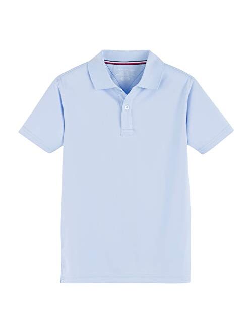 Tommy Hilfiger Kids' Short Sleeve Performance Co-ed Polo Shirt, Boys & Girls School Uniform Clothes