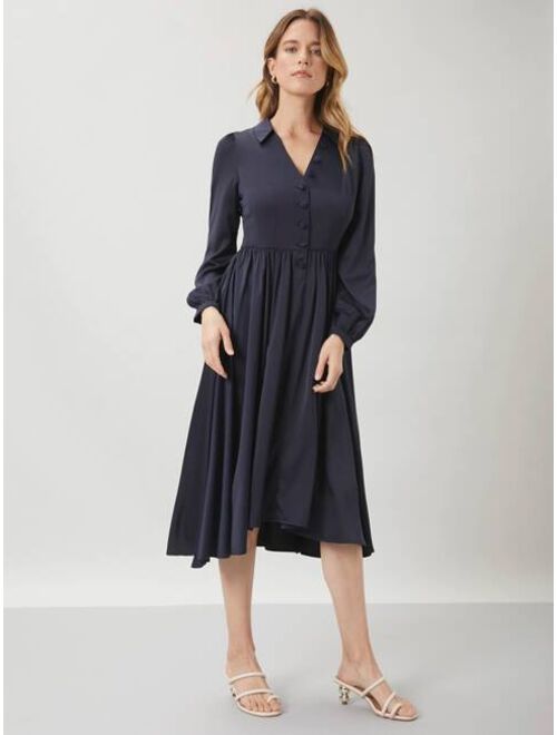 MOTF Premium Flowy Shirt Dress