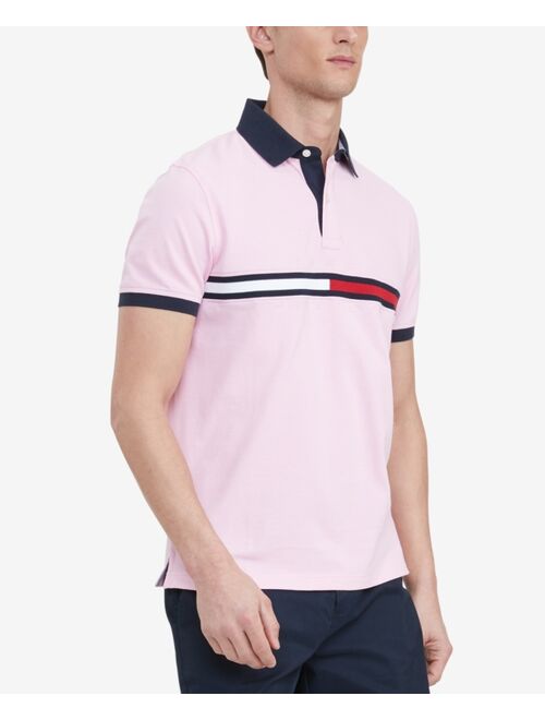 Tommy Hilfiger Men's Custom-Fit Tanner Logo Polo